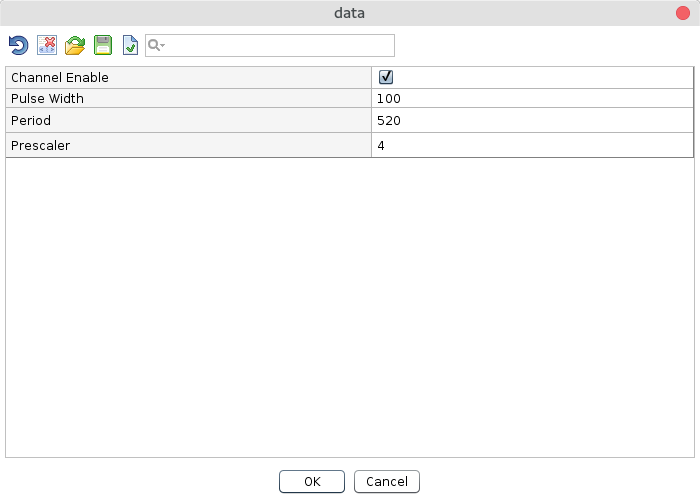 PIC PWM Settings